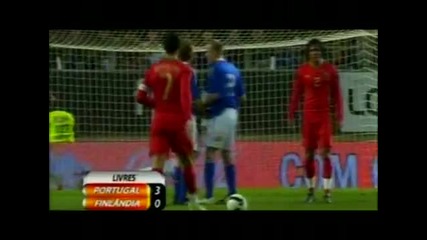 Cristiano Ronaldo vs. Finland - International friendly game 2009 [hq]2
