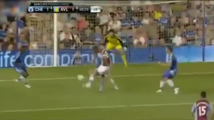 Chelsea vs Aston Villa 2 - 1 All Goals & Highlights 8-21-2013 {hd}