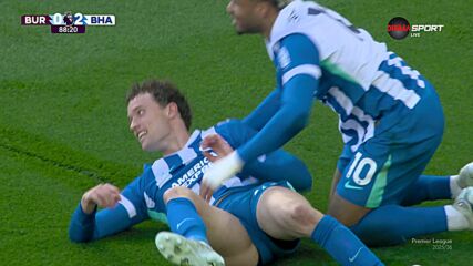 Goal by Brighton and Hove Albion