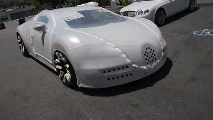 Как се доставя Bugatti Veyron?