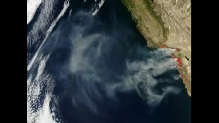 Nasa Satellite Images Of California Wildfires 10 - 25 Update