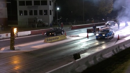 Supra vs Nissan 240sx Drag Race