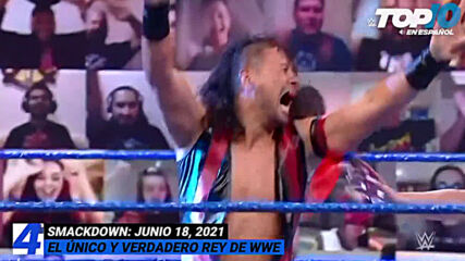 Top 10 Mejores Momentos de SMACKDOWN: WWE Top 10, Jun 18, 2021