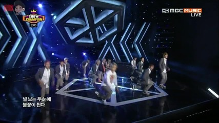 130807 Exo - Growl @ Show Champion