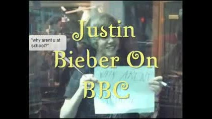 justin bieber on bbc radio