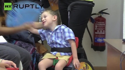 Paraplegic Children Walk with Cutting-Edge Exoskeleton