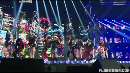 B1a4 & Dalshabet - Hollywood @ Sbs Gayo Daejun (29.12.2011)