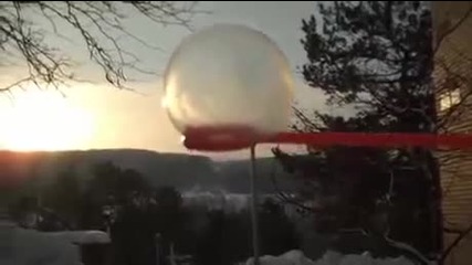 Як номер правене на балончета в студено време 