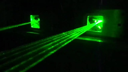 мощен дискотечен лазер