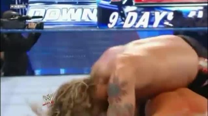 Edge Spears Dolph Ziggler on Mid-air