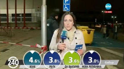 Бусове с избирателни протоколи вече пристигат в "Арена Армеец"