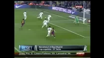 Barcelona 5 - 0 Real Madrid 29.11.2010 Всички голове 