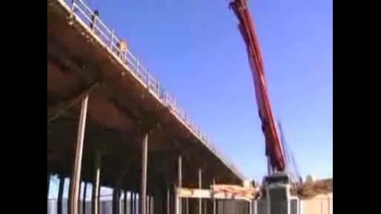 Най - голямата бетон помпа в света - Putzmeister 70 Z