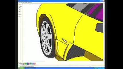 Рисуване На Кола С Ms Paint