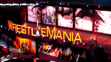 Wrestlemania 28 John Cena Entrance Live