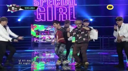 (hd) Infinite H - Special Girl ~ M Countdown (07.02.2013)
