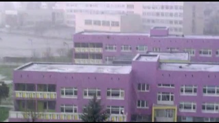 огромна градушка се исипа в обеля2 софия