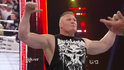 Brock Lesnar се завърна към Wwe !
