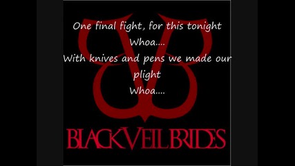 Black Veil Brides -knives And Pens