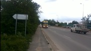 Пътна помощ- Автокомплекс Димитров -теглене на автобус Сетра от гр. Хасково