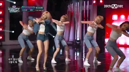 68.0910-3 Hyuna - Roll Deep [mnet] M Countdown E442 (150910)