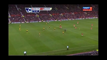 31.12.2011 - Manchester United 2 : 3 Blackburn Rovers - Dimitar Berbatov Goal