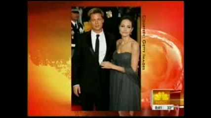 Brad And Andjelina - Golden Globes