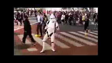 Tokyo Dance Trooper In Shibuya