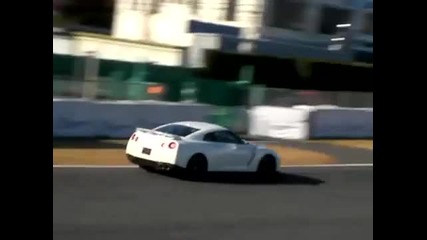 Mines R35 New Gt - R Fly - By on Tsukuba Circuit 