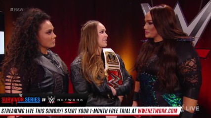 Ronda Rousey rips into "The Man," Becky Lynch: Raw, Nov. 12, 2018