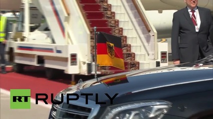 Русия: Меркел пристига в Москва по случай деня на Победата и разговаря с Путин