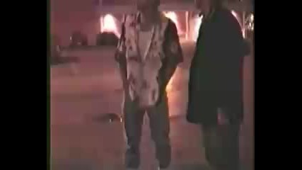 Drunk guy crashes through a window