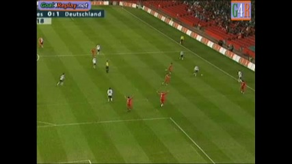 Wales - Germany 0:1 Ballack