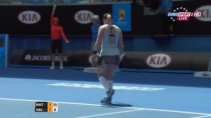 Симона Халеп - Бетани Матек ( Australian Open 2015 )
