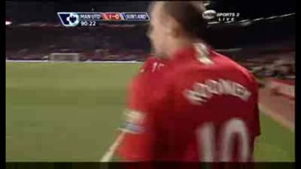 Man Utd - Sunderland 1:0 Vidic Goal.avi