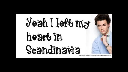 Kevin Jonas Left My Heart In Scandinavia lyrics