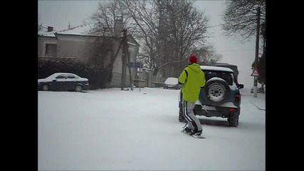 Нетрадиционен зимен спорт - Просеник 