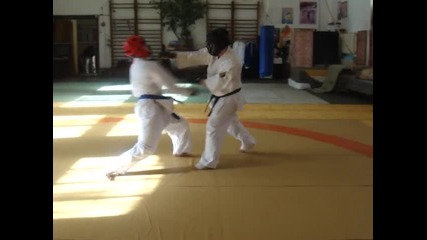 Ookami karate kumite 07.05.2011