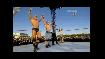 John Cena, Rey Mysterio & Randy Orton def. Wwe Champion The Miz, Alberto Del Rio & Wade Barrett 