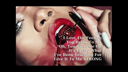 Rihanna - S&m Lyrics Video