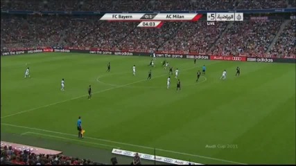 Bayern Munich Vs Ac Milan - Audi Cup 26-07-2011 - Zlatan Ibrahimovic Goal