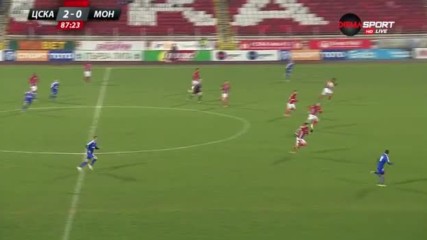 ЦСКА - Монтана 2:1 /репортаж/