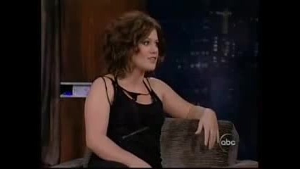 Kelly Clarkson Interview Jimmy Kimmel May 2007 Втора Част 