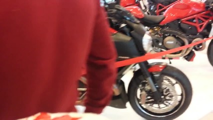 Изложба на мотори Ducati в The Mall