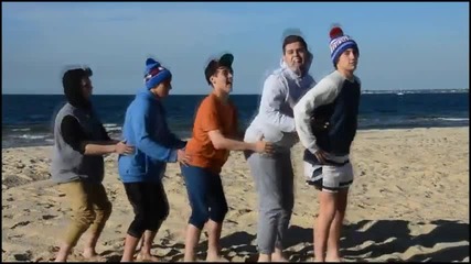 Страхотна Песен!!! Janoskians - Set This World On Fire (unofficial music video)