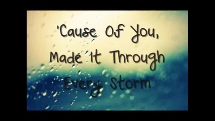 Jesse Mccartney - Because You Live Lyrics