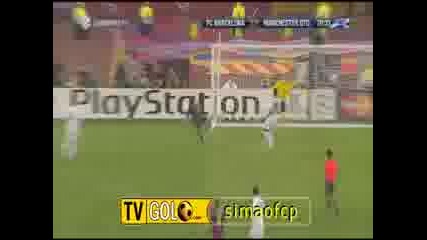 Барселона 2:0 Манчестър Лео Меси Гол! [27.05.2009] Финал!