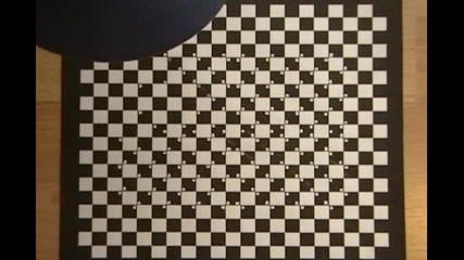 Готина илюзия с шахматна дъска 