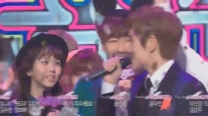 K.will win Music Core ending [02/11/13]