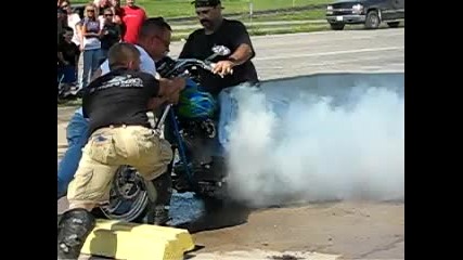 Harley Davidson Burnout